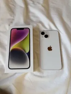 バッテリー89% Apple iPhone 14 256G パープル 箱 つき - メルカリ