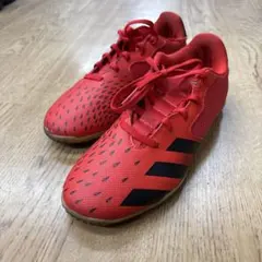 adidas レッド スパイクシューズ 23.5cm - メルカリ