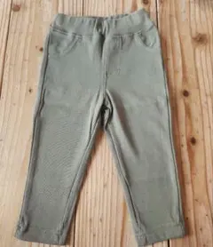 ストレッチパンツ 80サイズ オリーブグリーン