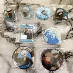 呪術廻戦　五条悟　アクキー　缶バッチ　まとめ売り