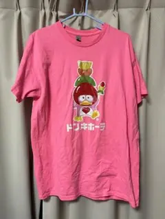 ドンキホーテ キャラクター Tシャツ ピンク GILDAN