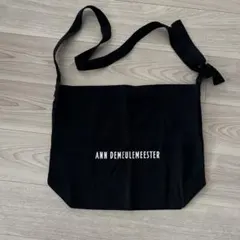ANN DEMEULEMEESTER ショルダーバッグ ブラック