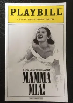 ブロードウェイ PLAYBILL プレイビル マンマ・ミーア！ 2005年1月