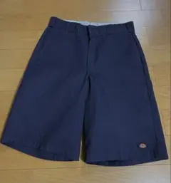 Dickies ディッキーズ ルーズフィット ワーク ハーフパンツ ネイビーのサムネイル