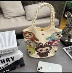 ラブブトートバッグ(白色)