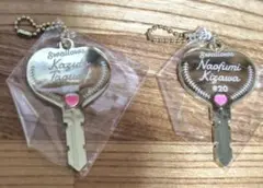 東京ヤクルトスワローズ レディースデー メタルキーホルダー 木澤選手・田口選手