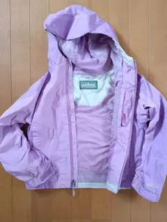 L.L.Bean キッズ用GORE-TEXライトパープル ジャケット
