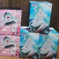 最新フィギュア　初音ミク　5個　まとめ売り