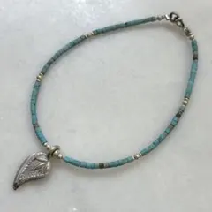 SALE！アクセサリー　ブレスレット　ターコイズ　レディース　チャーム　シルバー
