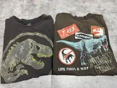ジュラシックパーク ワールド　グリーンレーベル　GAP Tシャツ　2枚セットのサムネイル