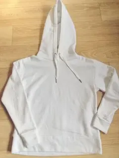 バナナリパブリック　ホワイト フード付きパーカーXS