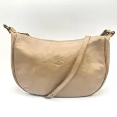 IL BISONTE イルビゾンテ ショルダーバッグ 三日月　レザー