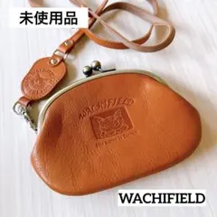 (未使用品)Wachifield ダヤン レザー コインケース がま口 革