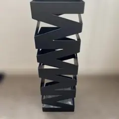 傘立て　ロック　ブラック
