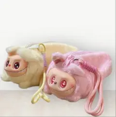 ラブブ　ストラップ付きポーチ 2セット