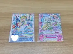 アイカツ プリパラ 入場者特典第一弾 南みれぃ 新条ひなき