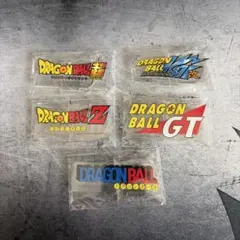一番くじ　ドラゴンボール　アクリルスタンド　タイトルロゴスタンド　5個セット