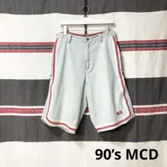 MCD ワイドショーツ 膝下 ジョーツ オールドスケート オールドサーフ Y2K