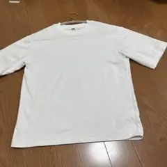 ユニクロユー　エアリズム　クルーネック　Tシャツ　ホワイト　Mサイズ