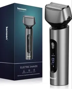 電動シェーバー メンズ ひげ剃り 電気シェーバー深剃り お風呂剃り可能乾湿両用のサムネイル