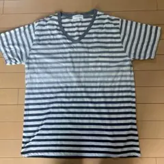 BACK NUMBER ストライプ Tシャツ Lサイズ