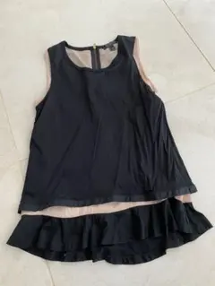 J.CREWトップス タンクトップ　白黒2枚セットのサムネイル
