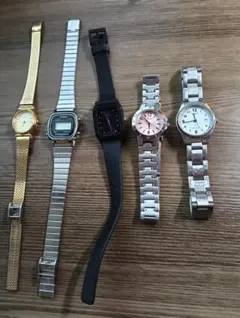 CASIO SIEKO5本腕時計 現状品、ジャンク品扱いまとめ売り - メルカリ