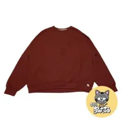 ラッセル Russell Athletic スウェット えんじ 無地 XXL