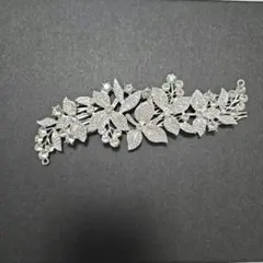 【ウェディング（850→700円）】 シルバーヘッドドレス