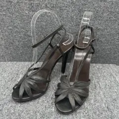 美品【BALENCIAGA PARIS】バレンシアガ レザーサンダル 38のサムネイル