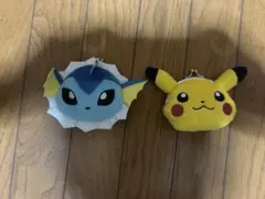 ポケモン がま口小物入れ シャワーズ ピカチュウ