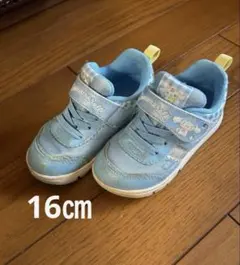 MOON STAR ムーンスター シナモロール スニーカー 水色 16cm