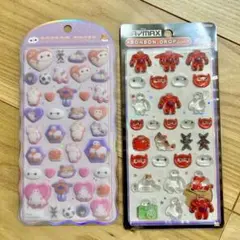 【正規品】ボンボンドロップシール　コットンパフィ　ベイマックス　ディズニー