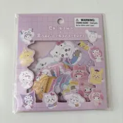 ちいかわ×サンリオキャラクターズ【フレークシール】のサムネイル