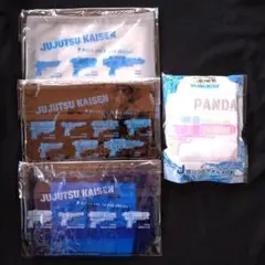 呪術廻戦セガラッキーくじ J賞ハンドタオル パンダ先輩 H賞クリアポーチ 全3種