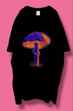 【期間限定値下げ】ホラーTシャツ　毒キノコ　Tシャツ 2XL 　ハードコア