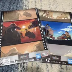 一番くじ 劇場版クレヨンしんちゃん なつかシネマズ G賞 クリアポスター 2種