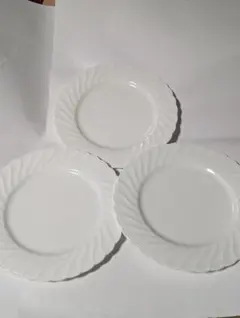 noritake ノリタケ スタジオコレクション お皿 9枚 波縁 ホワイト