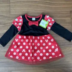 Disney baby ミニーマウス風ワンピース