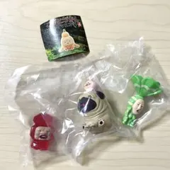 こびとづかん　おすわりマスコット4 3体セット売り