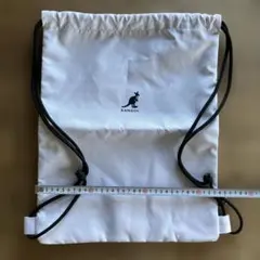 カンゴール　ナップザック　白