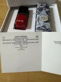 DIOR ノベルティ　ネイル　ルージュ