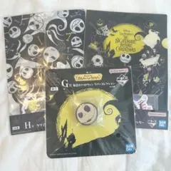 【3点セット】一番くじ〈ティム・バートン ナイトメアー・ビフォア・クリスマス〉