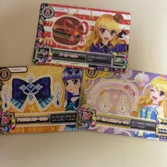 アイカツカード ヘアアクセ3点セット