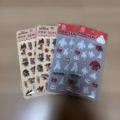 ディズニーキャラクター クリスタルぷくぷくシール ポップシール