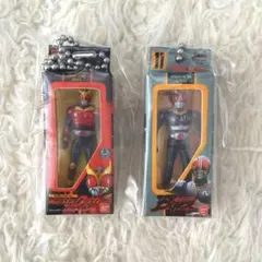 仮面ライダー　ソフビパッケージチャーム&チョコスナック　クウガ　BLACK