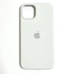 iPhone13用 シリコンケース ホワイト 純正風