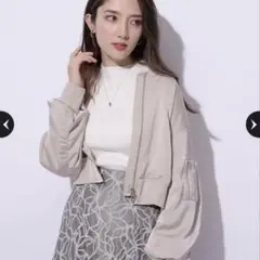 新品未使用　Apuweiser-riche クロップドMA-1ジャケット