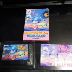 ファミコンソフト もえろツインビー 箱、説明書あり