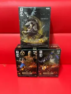 【未開封】ワンピース フィギア 造形王頂上決戦　三点セット